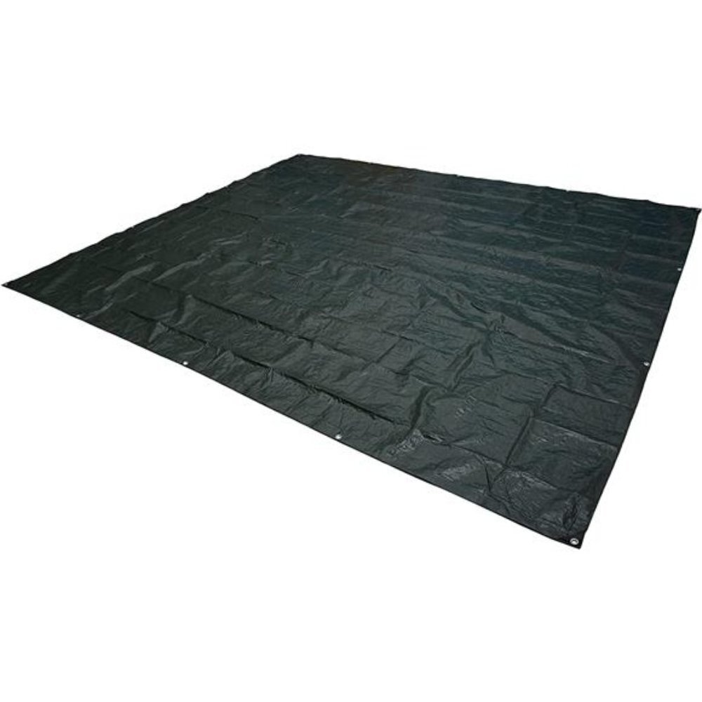 Durable Rip-Stop Camping Tarp 9.5x11.3 Dark Green